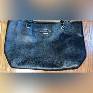 Coach Pebbled Tote